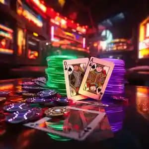Tampilan fitur bonus dan simbol pencar dalam permainan Lucky Twins